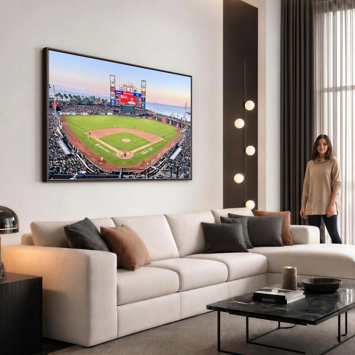 San Francisco Giants Baseball Team Print, Oracle Park