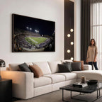 TCU Horned Frogs Football Team Print, Fort Worth Amon G. Carter Stadium