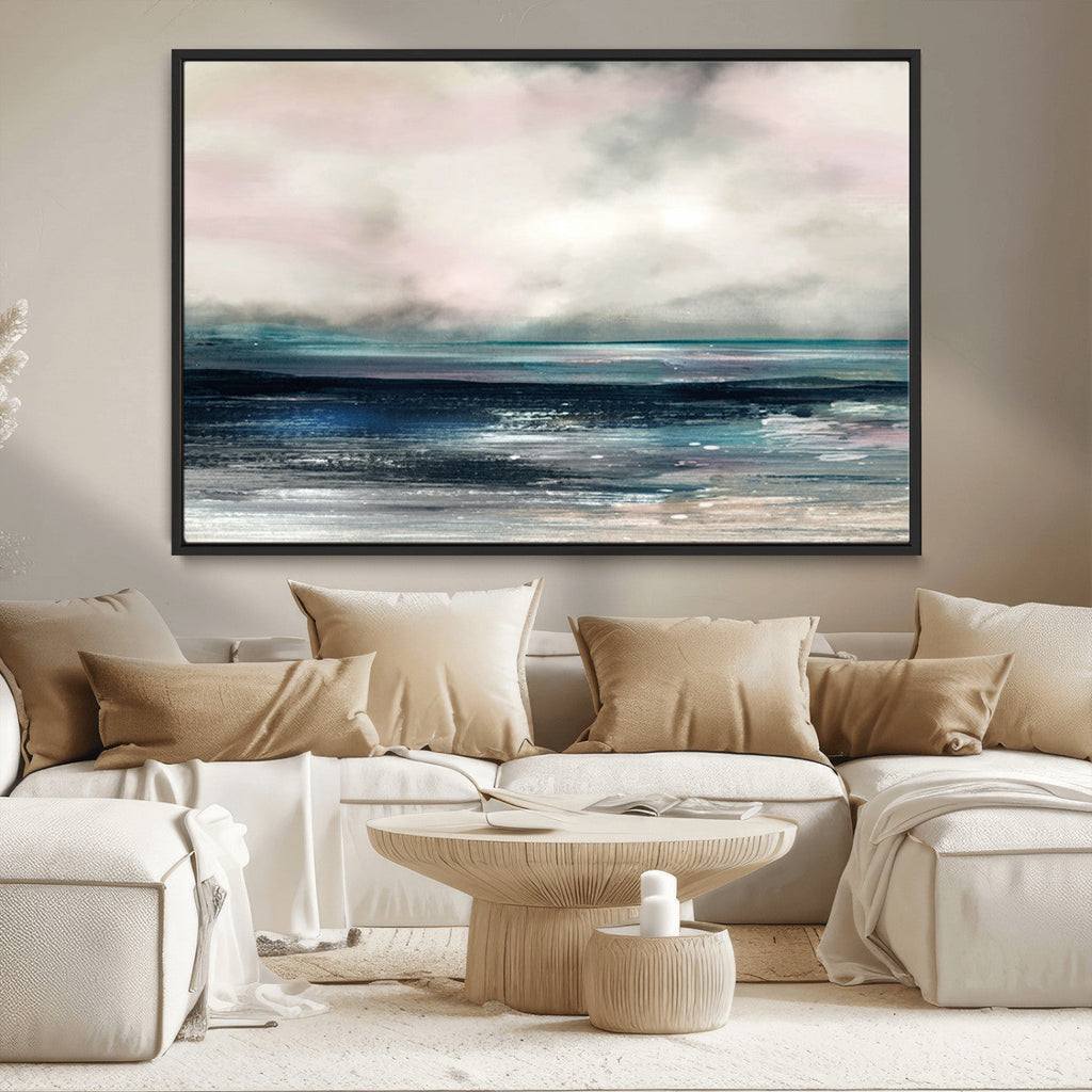 Contemporary Abstract Wall Art Canvas Print