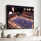 Boise State Broncos Albertsons Stadium Wall Art Canvas Print