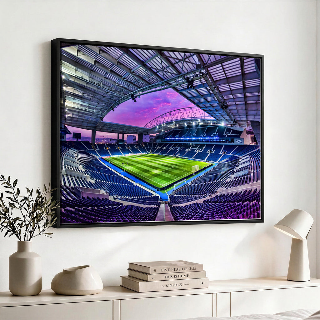 FC Porto Soccer Team Print Canvas, Dragon Stadium Wall Art