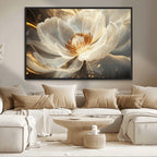 Abstract Floral Wall Art Canvas Print