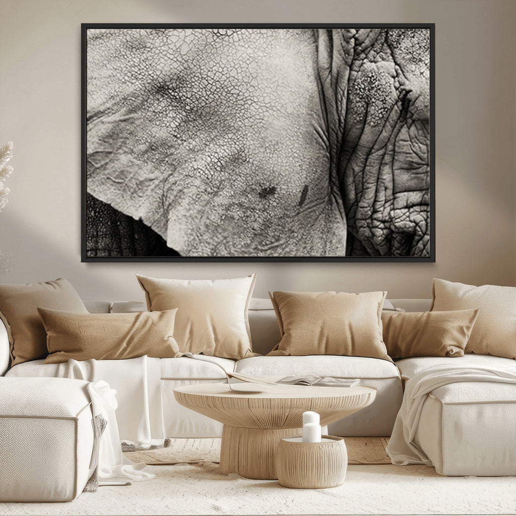 Elephant Wall Art Canvas Print