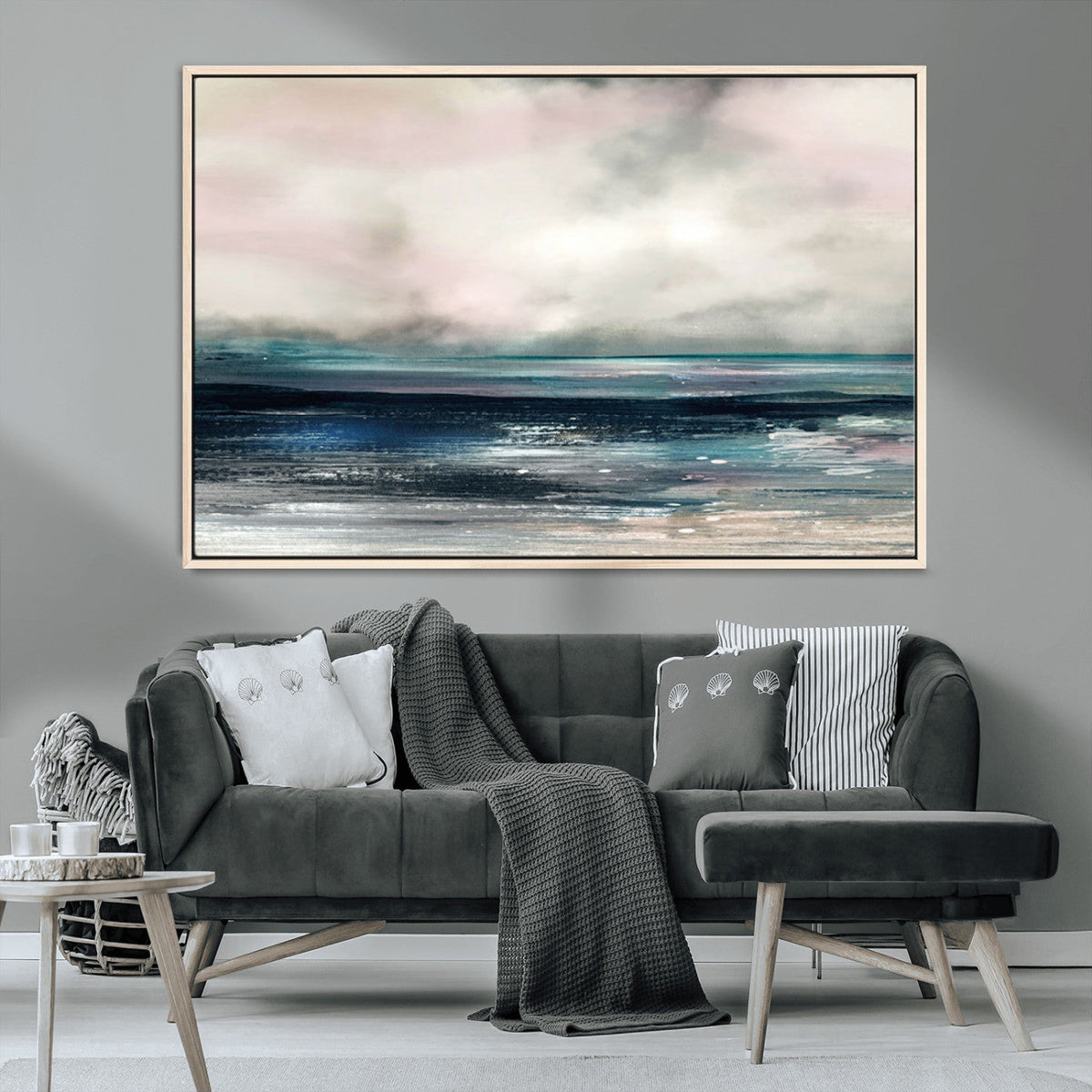 Contemporary Abstract Wall Art Canvas Print