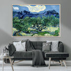 Olive Trees Van Gogh Wall Art Canvas Print