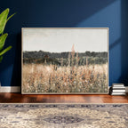 Rustic Field Landscape Wall Art Print, Giclee Canvas Wall Art