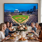Target Field Stadium Wall Art Canvas Print, Minnesota Twins