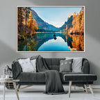 Fantastic Autumn Panorama Wall Art Canvas Print
