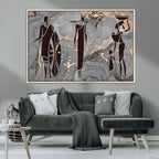 African American Wall Art | Elegant African Women Canvas Print