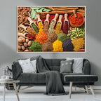 Spices Kitchen Wall Art Canvas Print