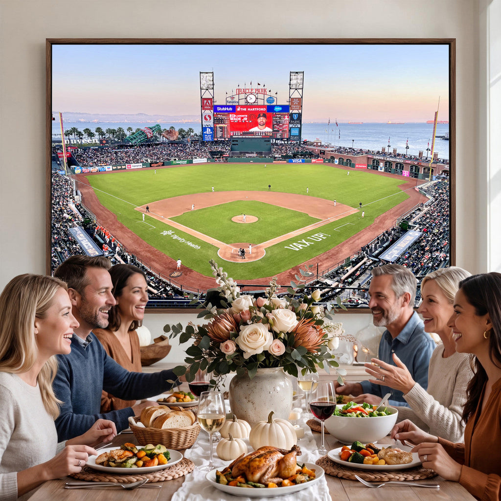 San Francisco Giants Baseball Team Print, Oracle Park