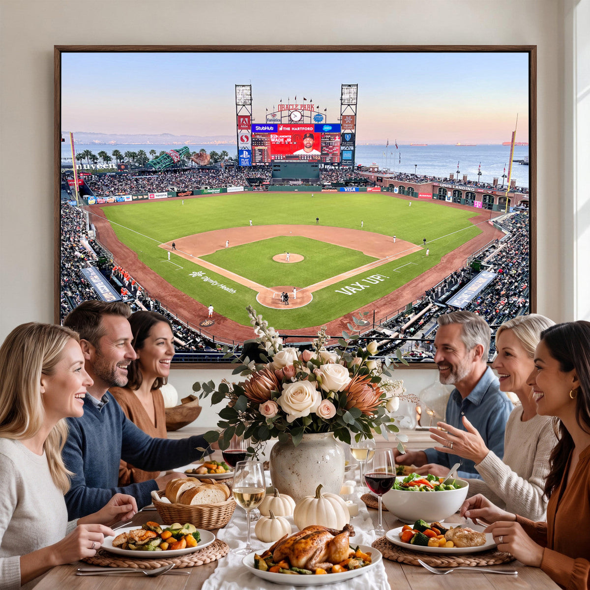 San Francisco Giants Baseball Team Print, Oracle Park
