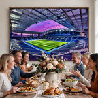 FC Porto Soccer Team Print Canvas, Dragon Stadium Wall Art