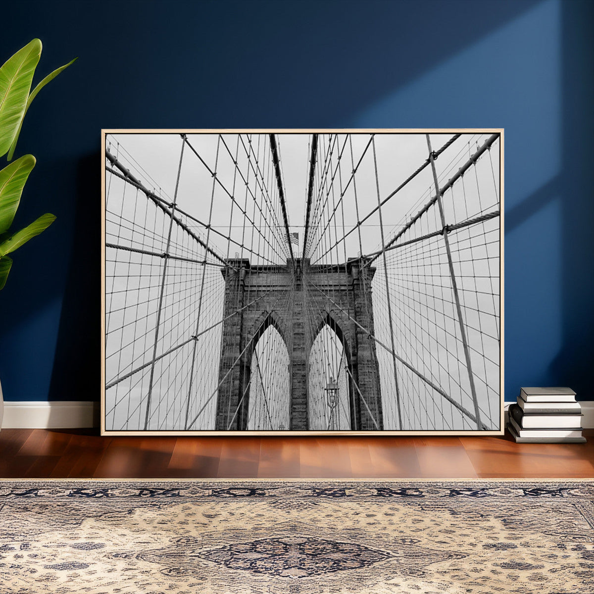 Large Brooklyn Bridge Wall Art Canvas Print