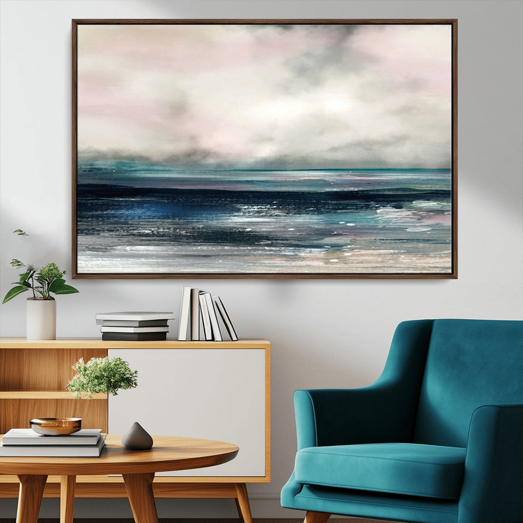 Contemporary Abstract Wall Art Canvas Print
