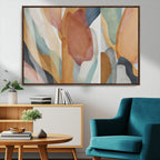 Boho Wall Art Canvas Print Set, Watercolor Boho Wall Art