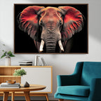 Elephant Wall Art Canvas Print