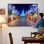 Disney Castle Wall Art | Large Magic Kingdom Canvas Artwork