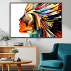 Profile Colors Canvas Print