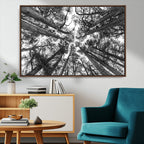 Trees Contemporary Art Canvas Print