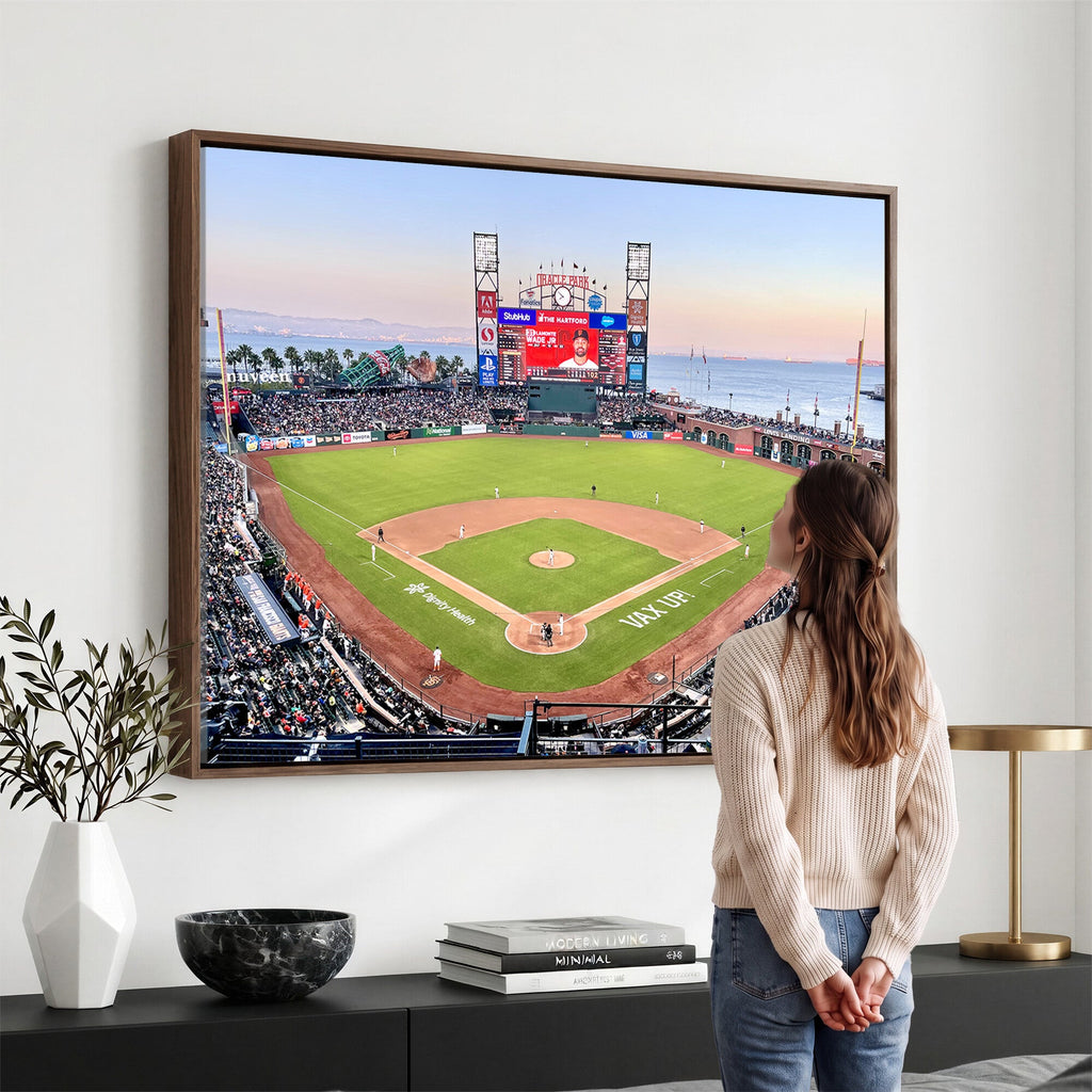 San Francisco Giants Baseball Team Print, Oracle Park