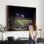 TCU Horned Frogs Football Team Print, Fort Worth Amon G. Carter Stadium