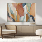 Boho Wall Art Canvas Print Set, Watercolor Boho Wall Art