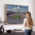 Buffalo Bills Highmark Stadium Wall Art Canvas Print, Bills Game Day Decor