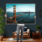 Golden Gate Bridge Wall Art Canvas Print | San Francisco Landmark Photography
