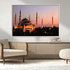 Wall Art Turkey Istanbul Skyline Canvas Print