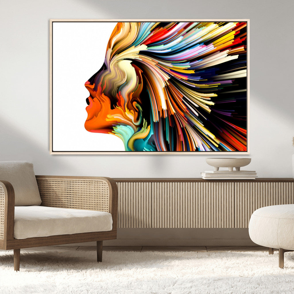 Profile Colors Canvas Print