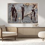 African American Wall Art | Elegant African Women Canvas Print