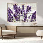 Lavender Herb Wall Art Canvas Print