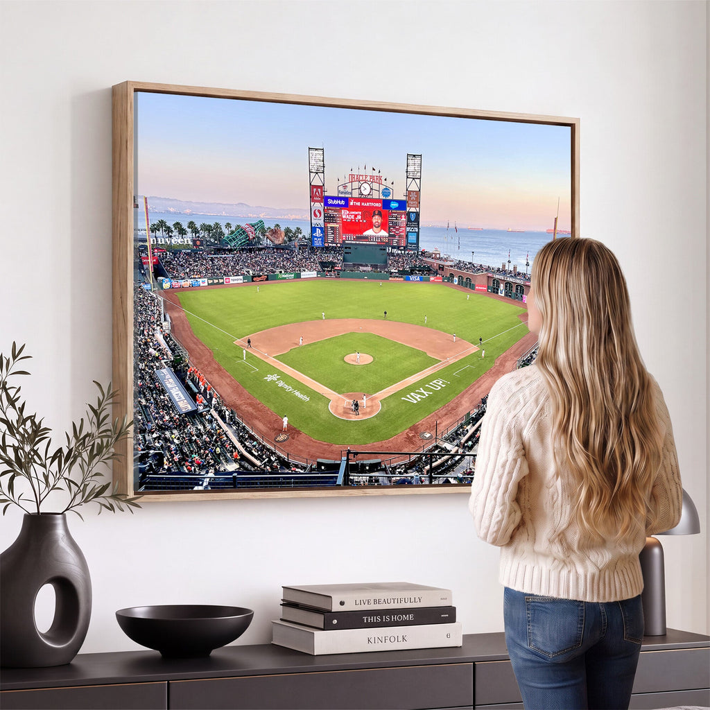 San Francisco Giants Baseball Team Print, Oracle Park