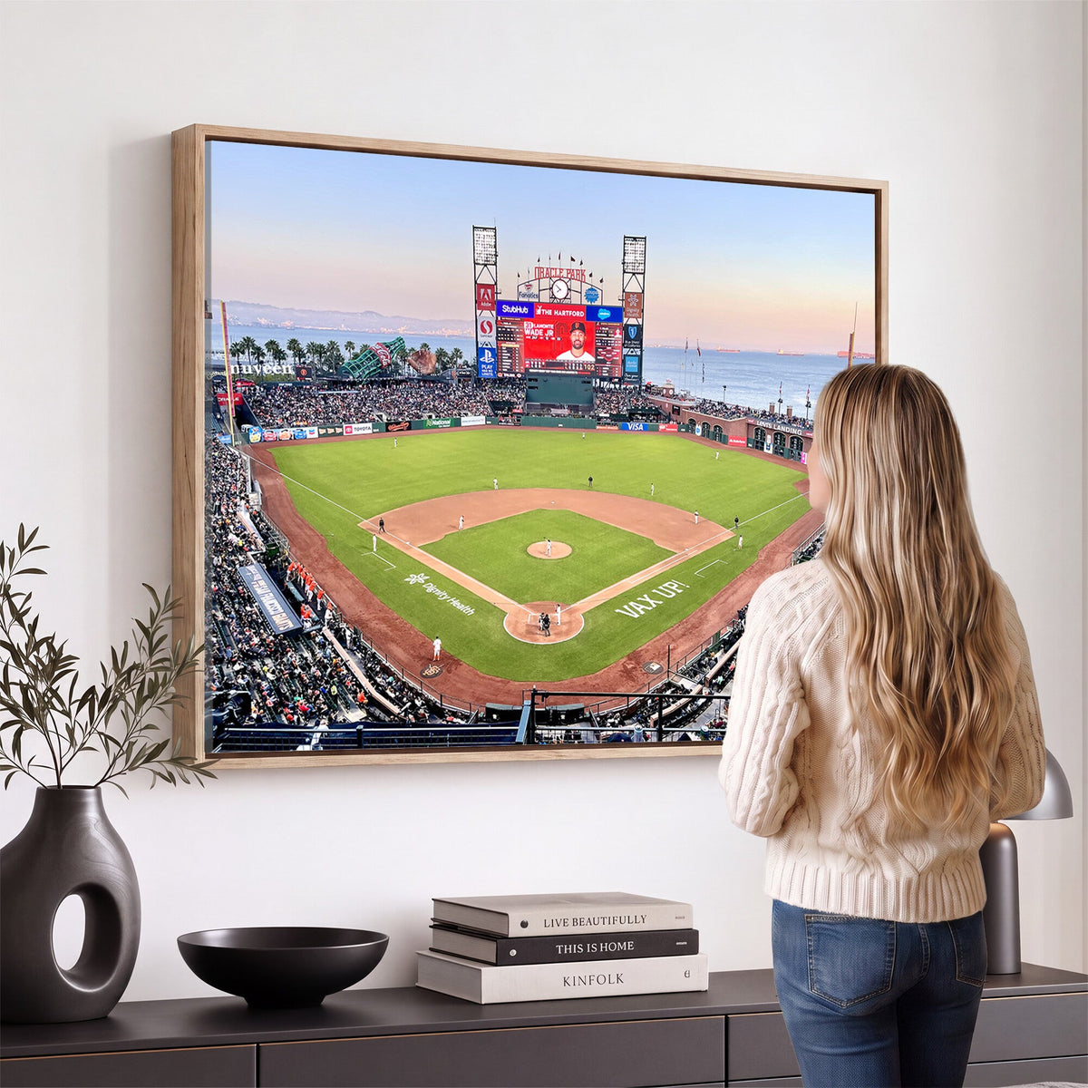 San Francisco Giants Baseball Team Print, Oracle Park