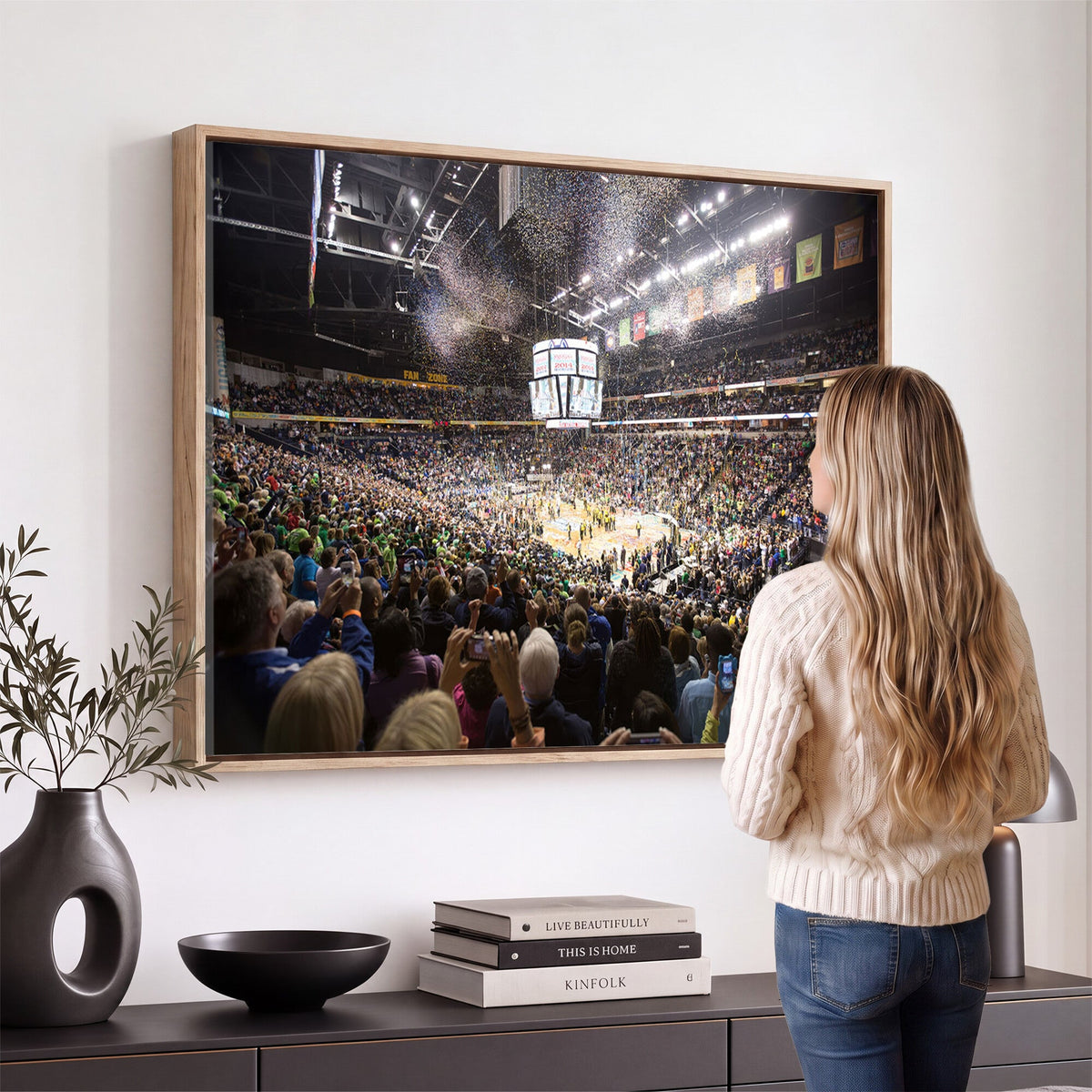 Bridgestone Arena Wall Art Canvas, Nashville Predators