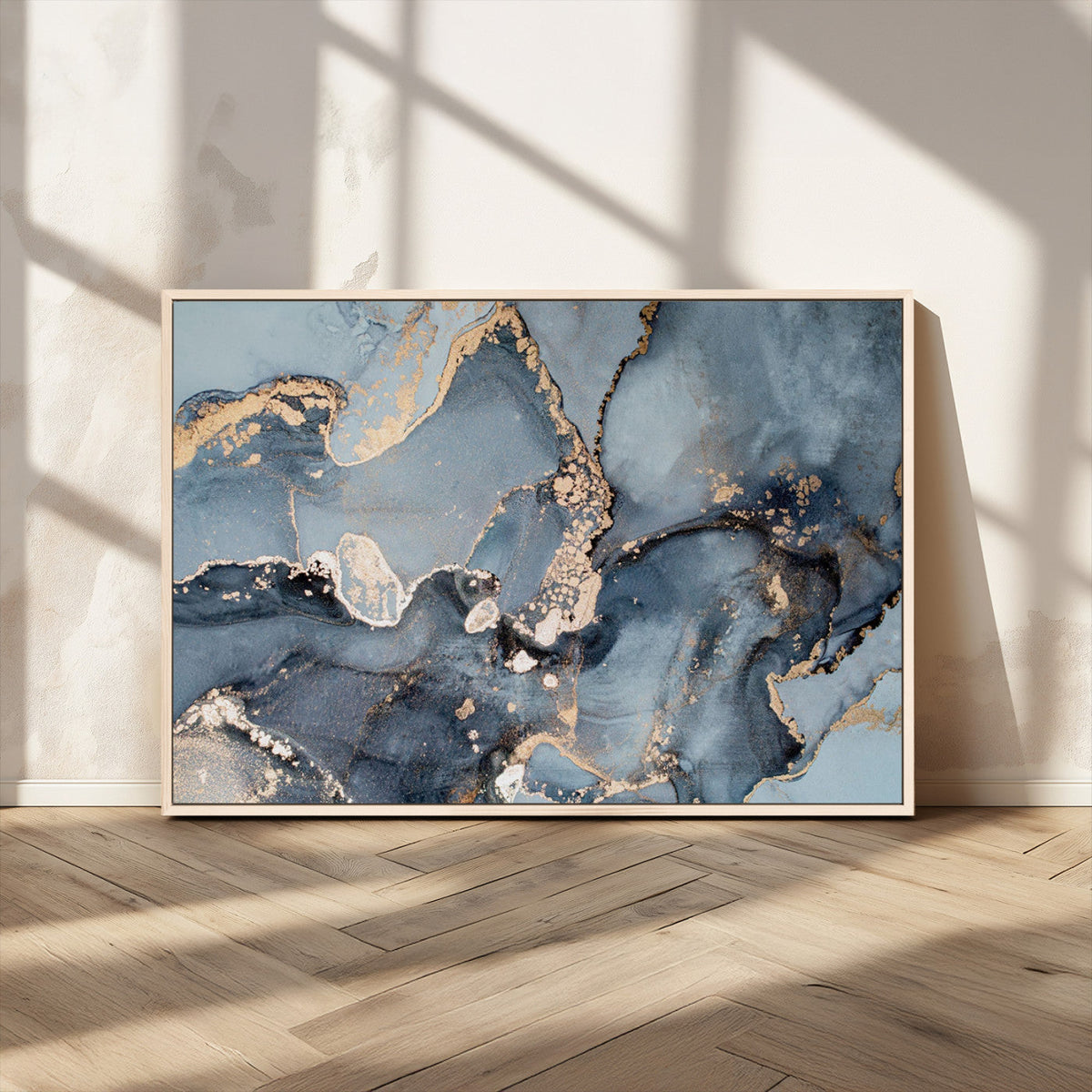 Multipanel Marble Fluid Effect Wall Art Abstract Canvas Wall Art Print