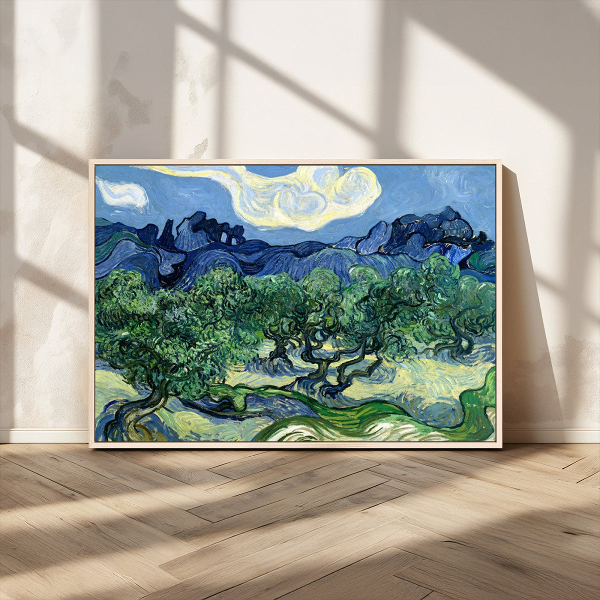 Olive Trees Van Gogh Wall Art Canvas Print