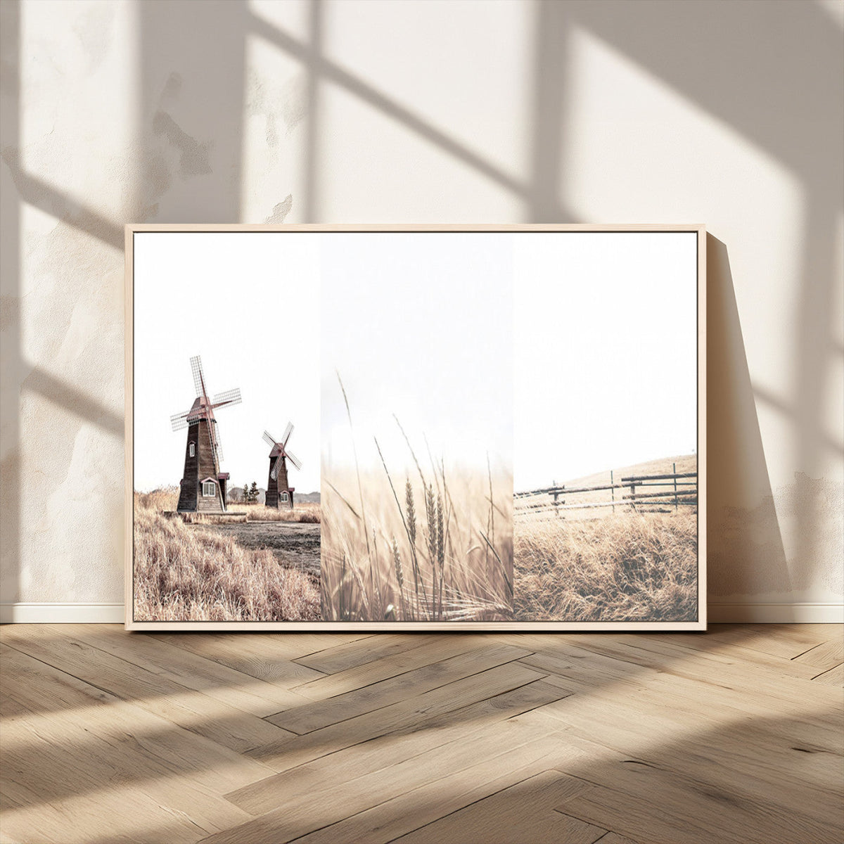 Farm Prints, Set of 6 Farmhouse Wall Art Canvas, Country House Decor