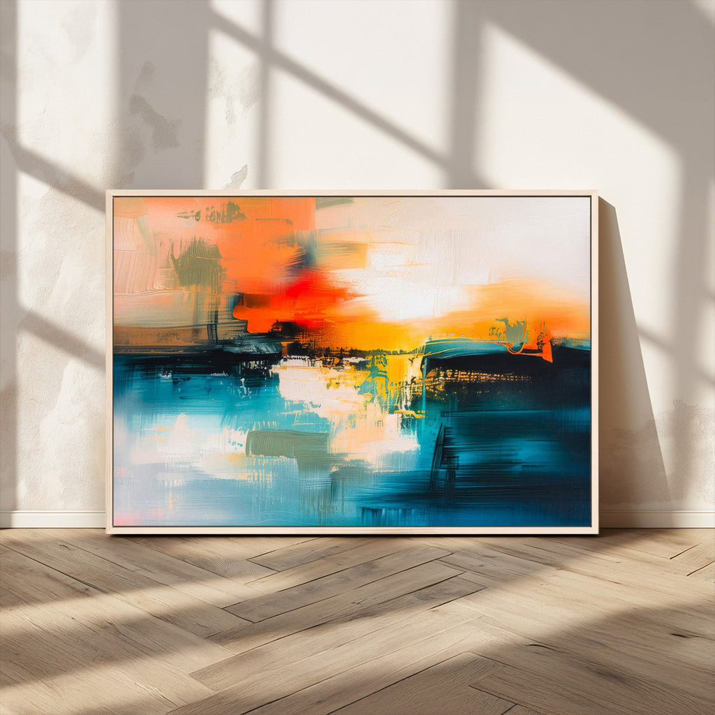 Colorful Abstract Wall Art | Bold Modern Canvas Print | Ready to Hang