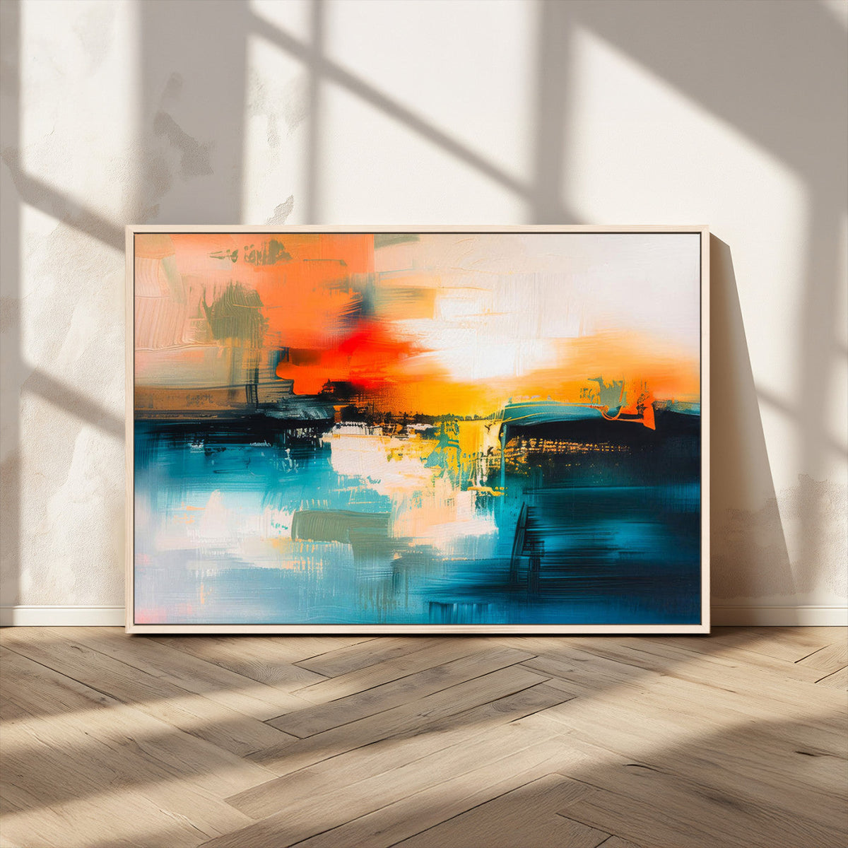Colorful Abstract Wall Art | Bold Modern Canvas Print | Ready to Hang