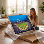 Target Field Stadium Wall Art Canvas Print, Minnesota Twins