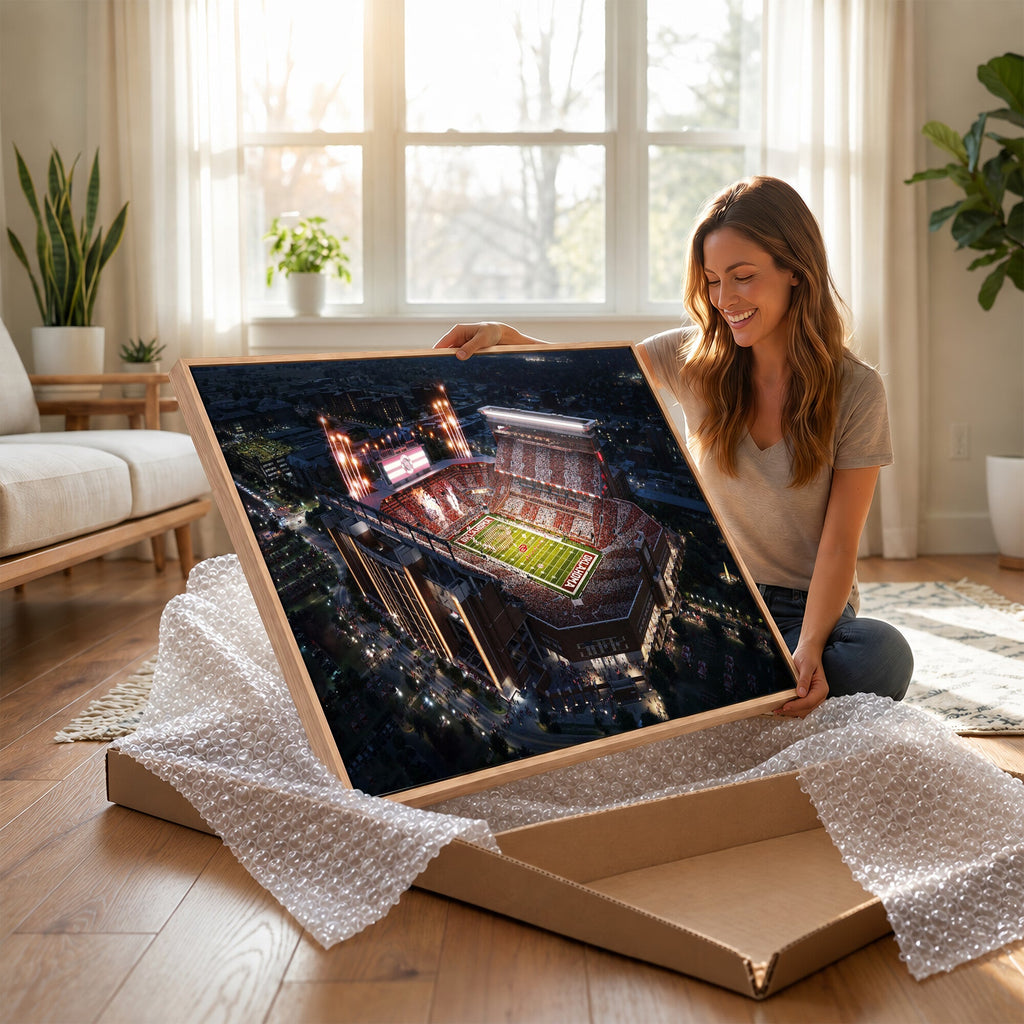 Oklahoma Memorial Stadium, Gaylord Memorial Stadium Wall Art