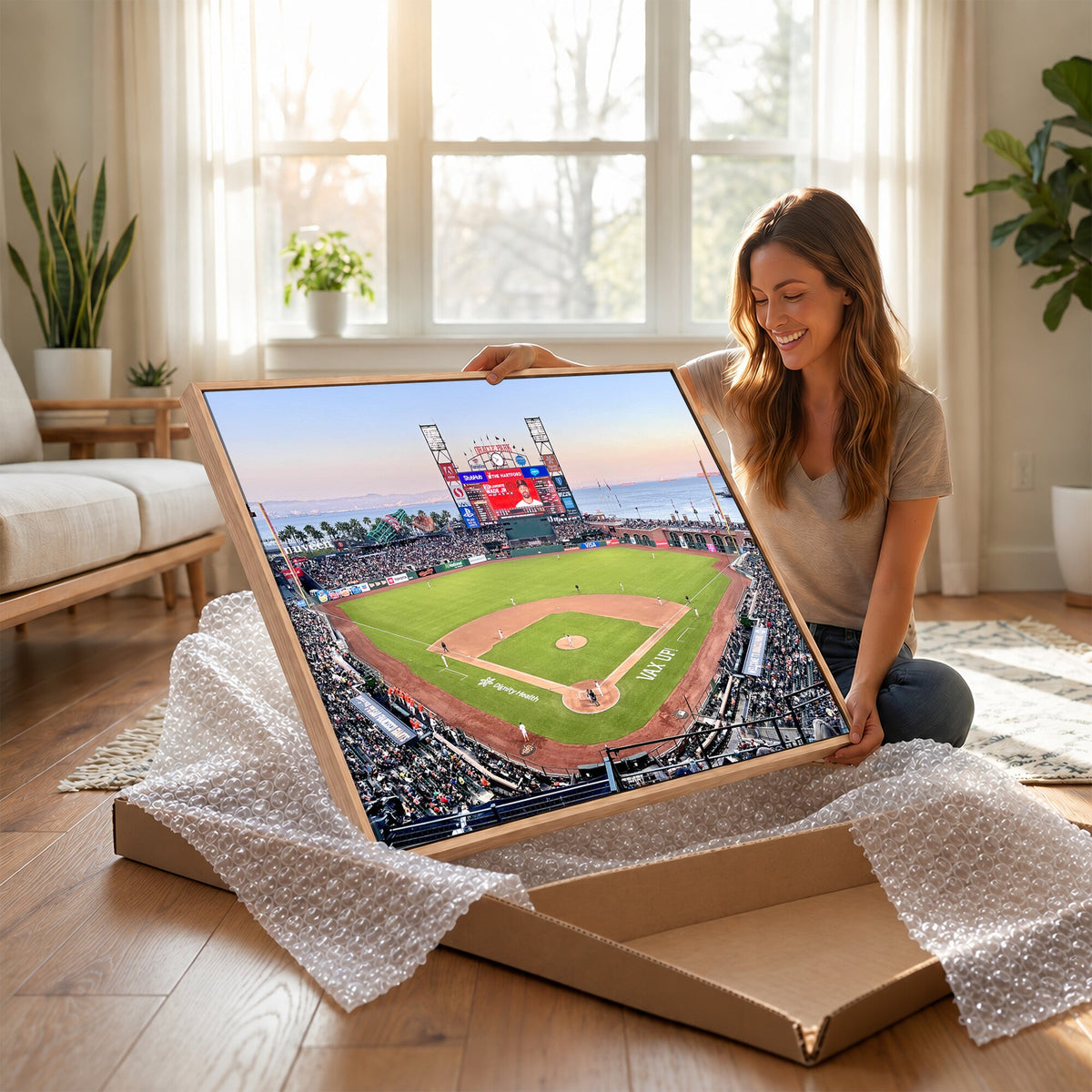 San Francisco Giants Baseball Team Print, Oracle Park
