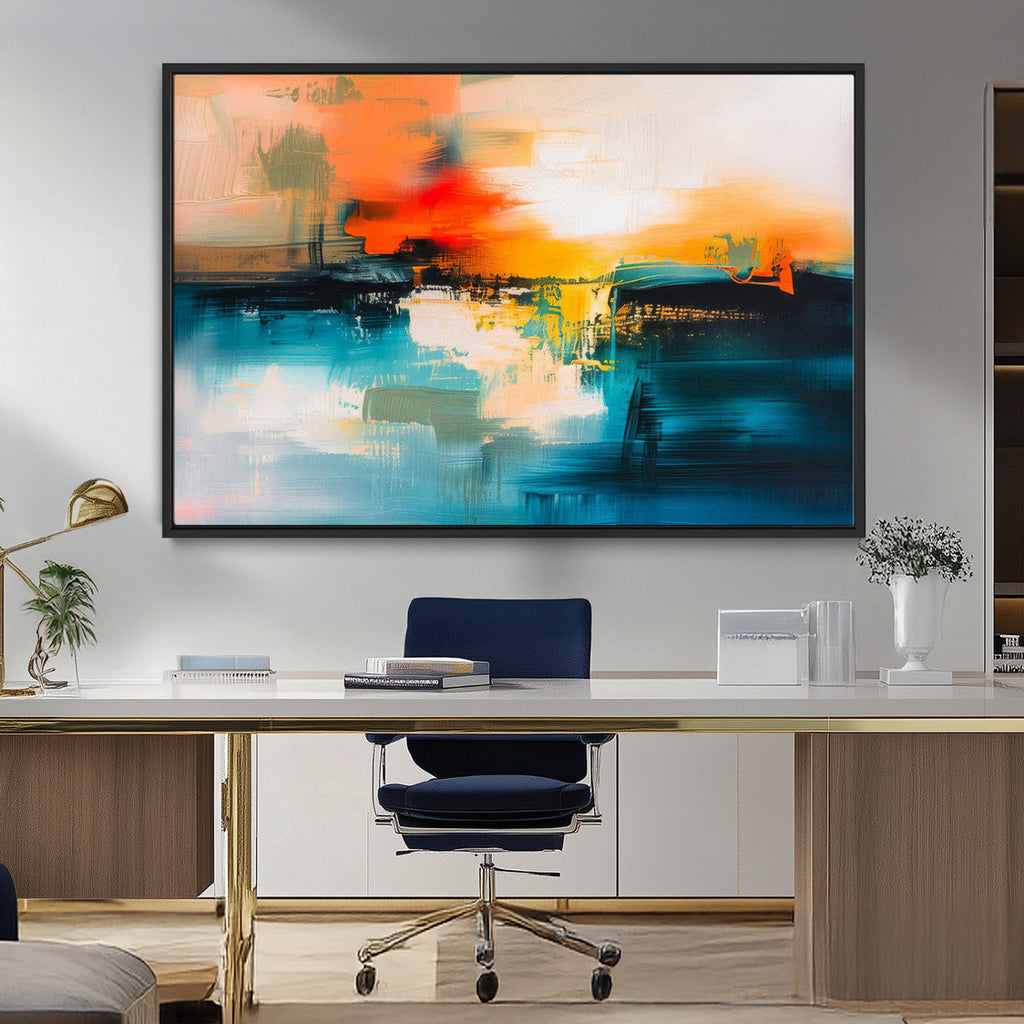 Colorful Abstract Wall Art | Bold Modern Canvas Print | Ready to Hang