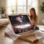 Amerant Bank Arena Wall Art Canvas Print, Hockey Arena