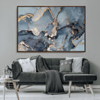 Multipanel Marble Fluid Effect Wall Art Abstract Canvas Wall Art Print