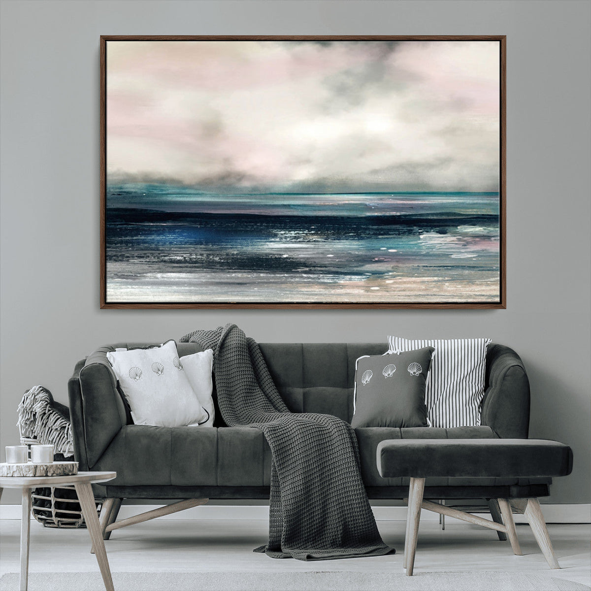 Contemporary Abstract Wall Art Canvas Print
