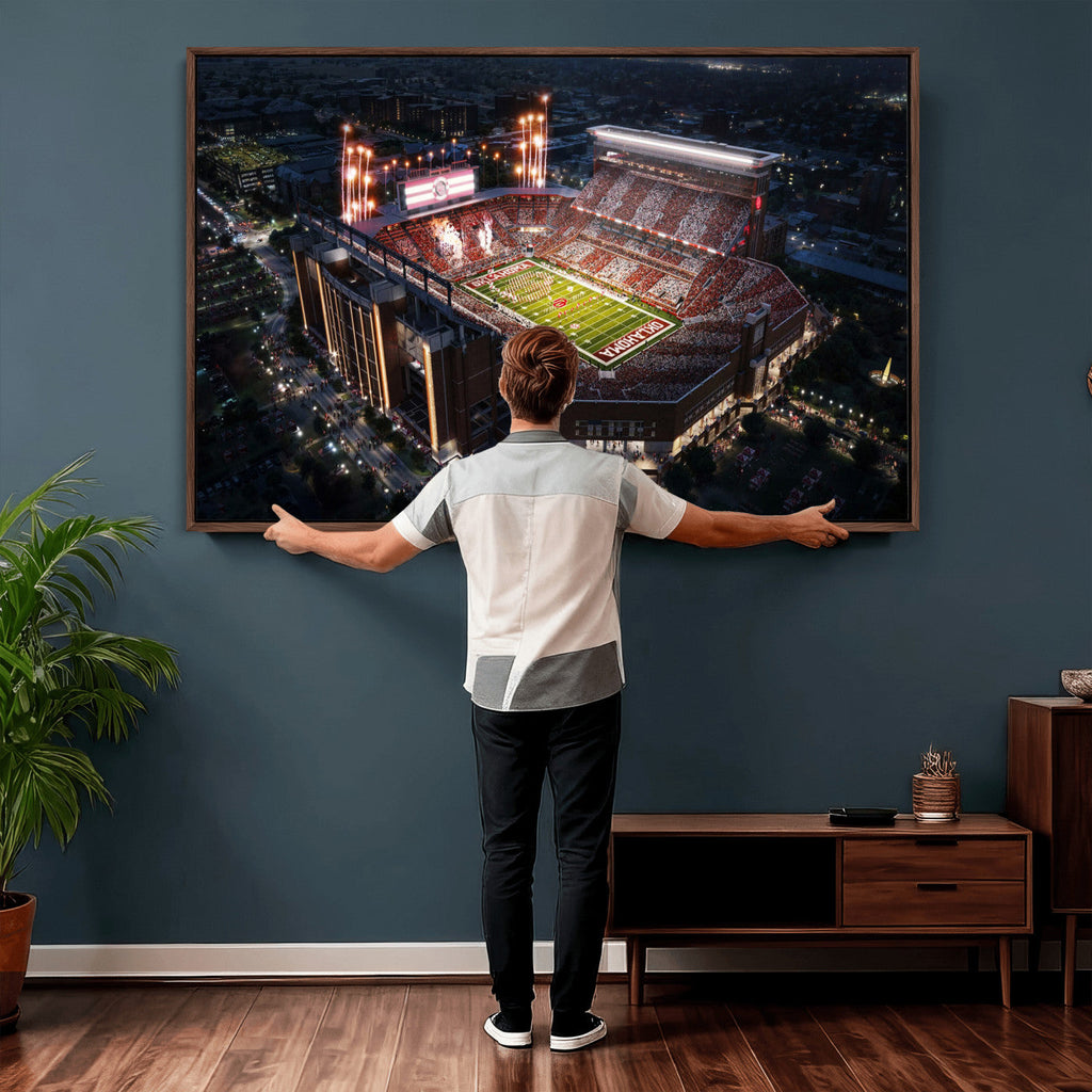 Oklahoma Memorial Stadium, Gaylord Memorial Stadium Wall Art
