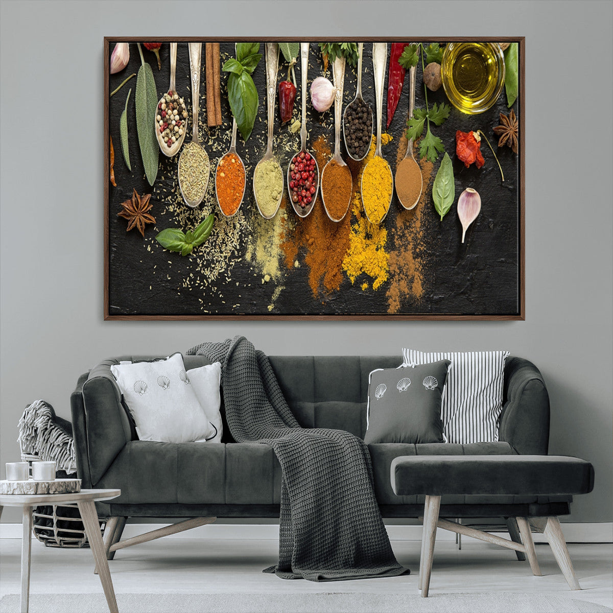 Spices Wall Art Canvas Print